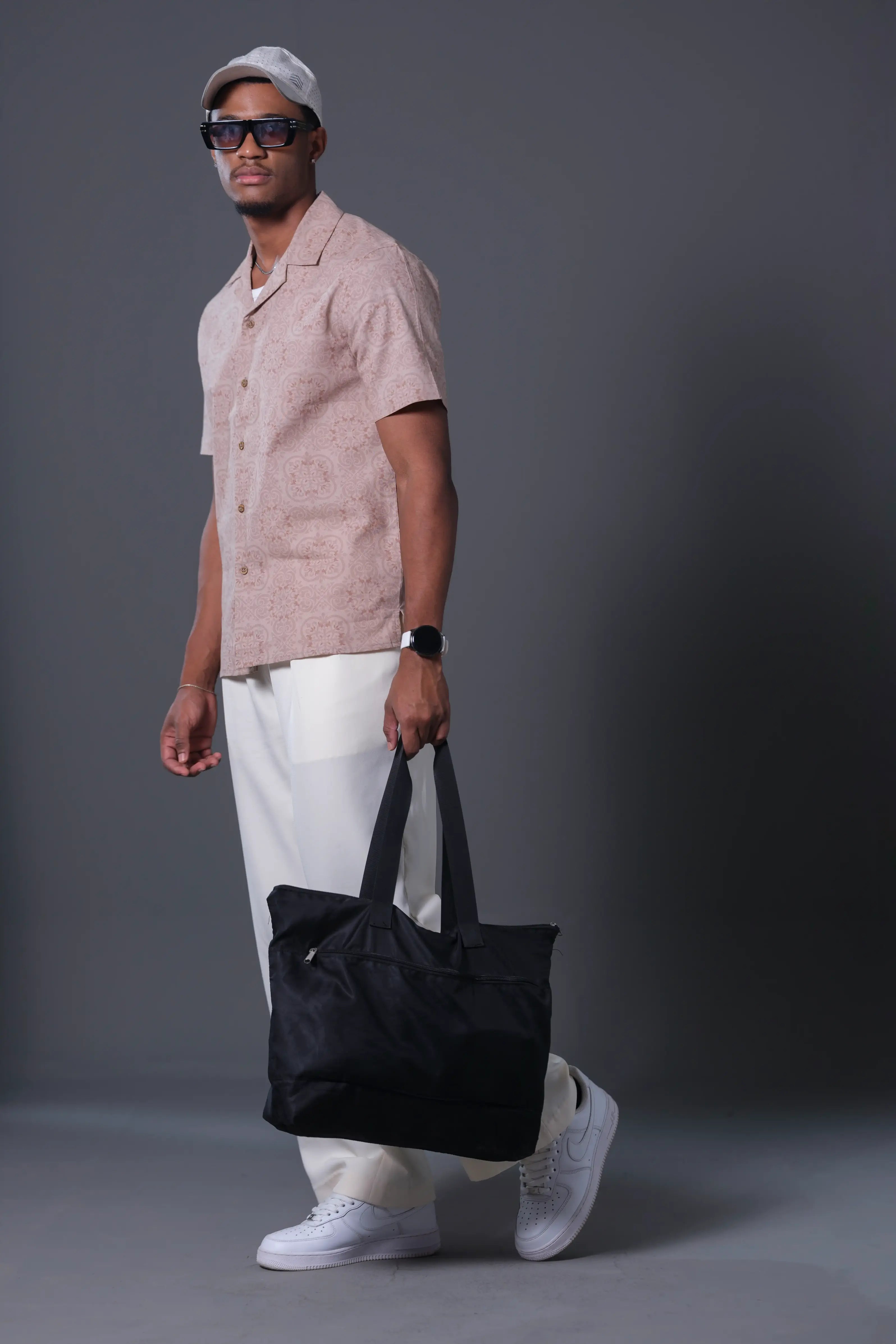 Men's Half Sleeve Cuban Shirt -  Breathable Cotton | DSH-24