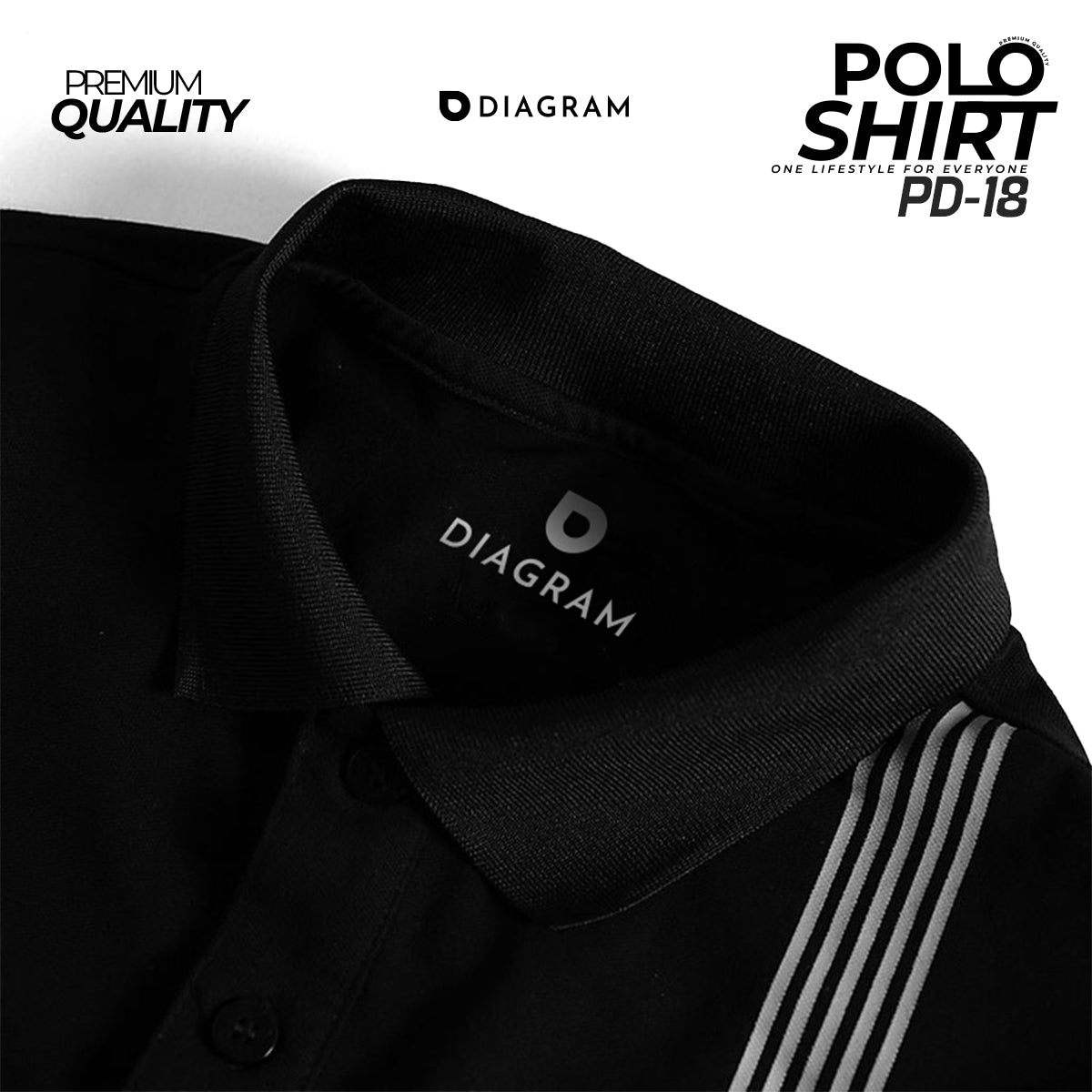 Polo Shirt PD 18 Diagram Polo shirt pd 18 diagram