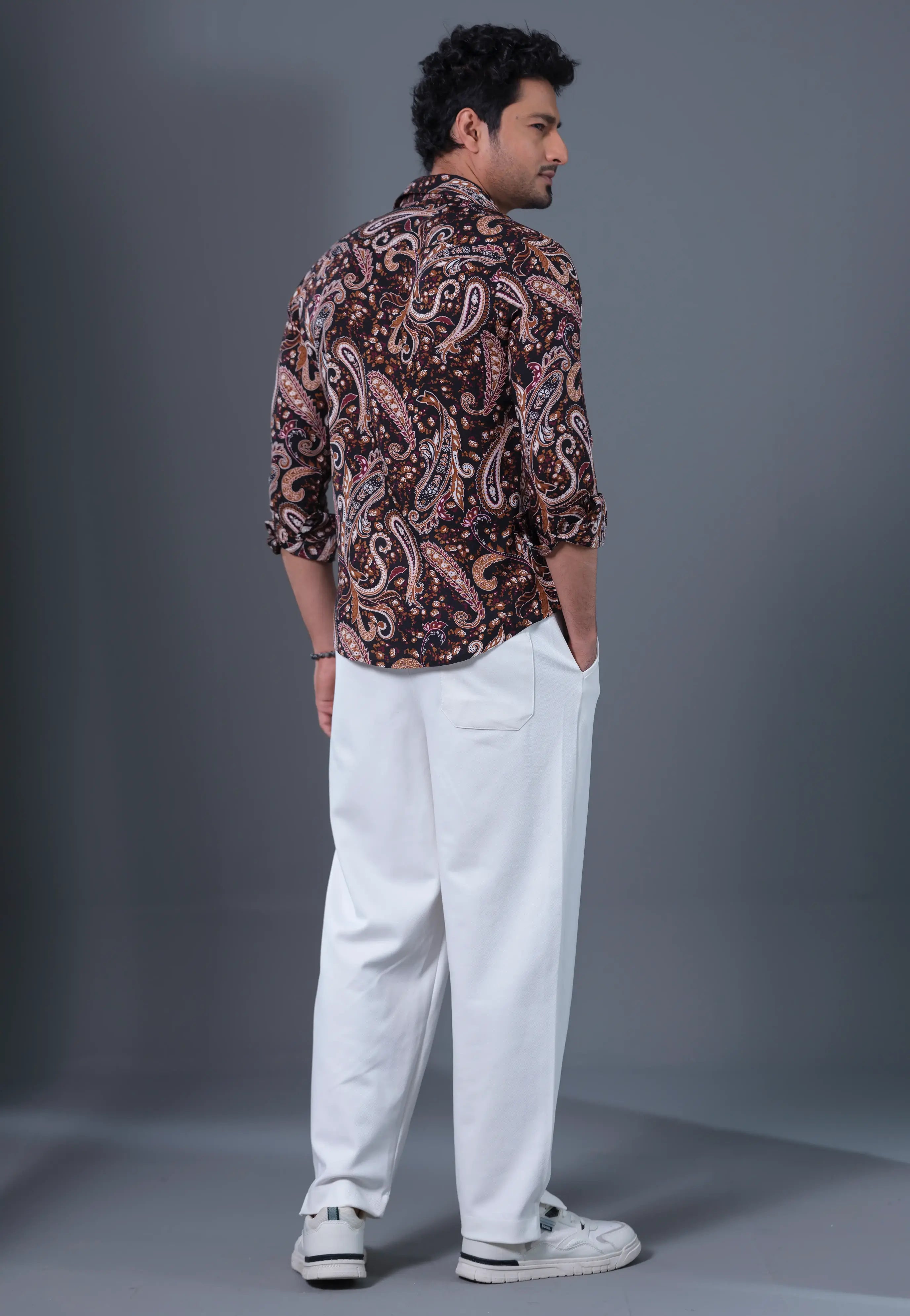 Floral Full Sleeve Shirt | DSH-11