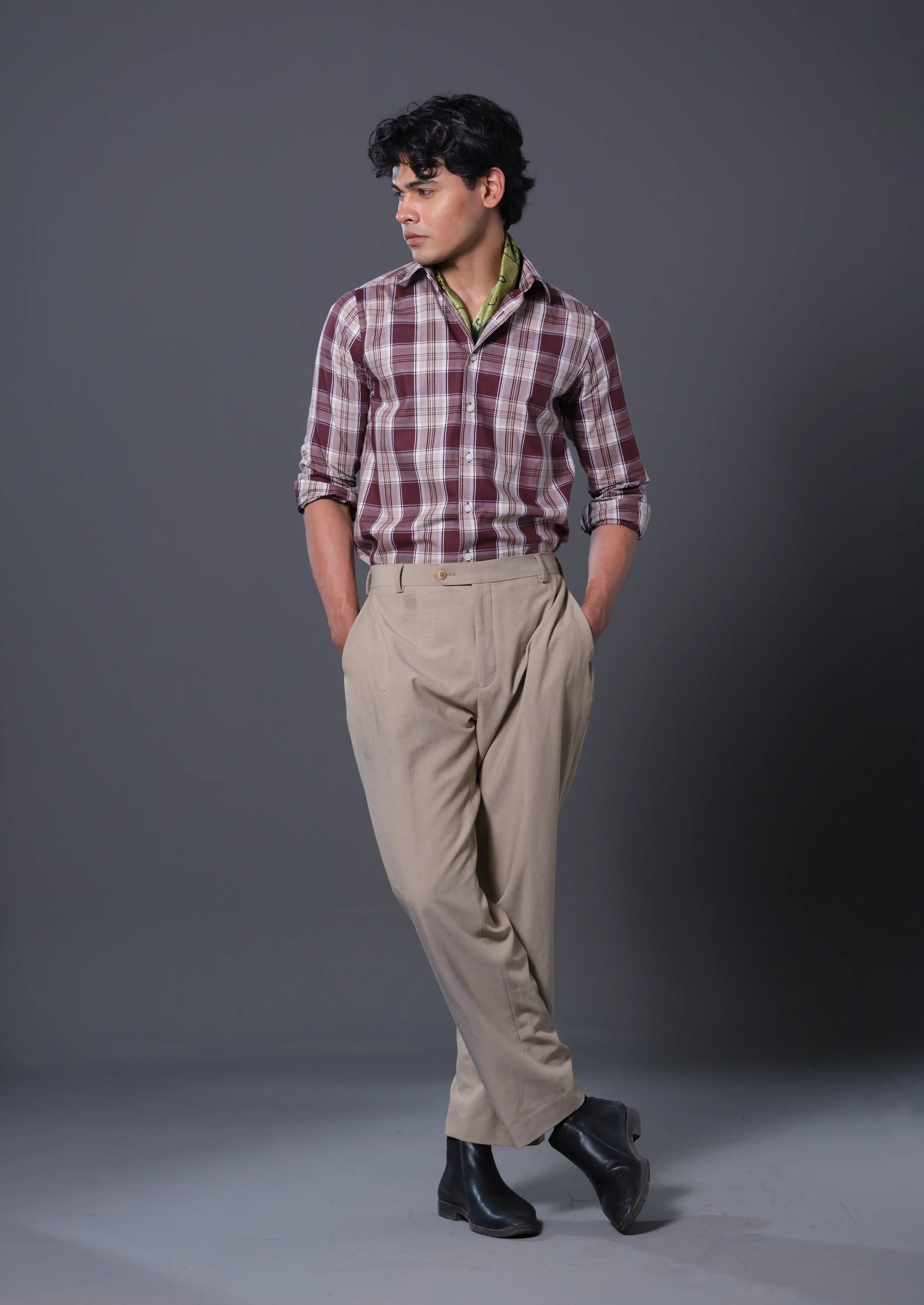 Checked Full Sleeve Shirt | DSH-30