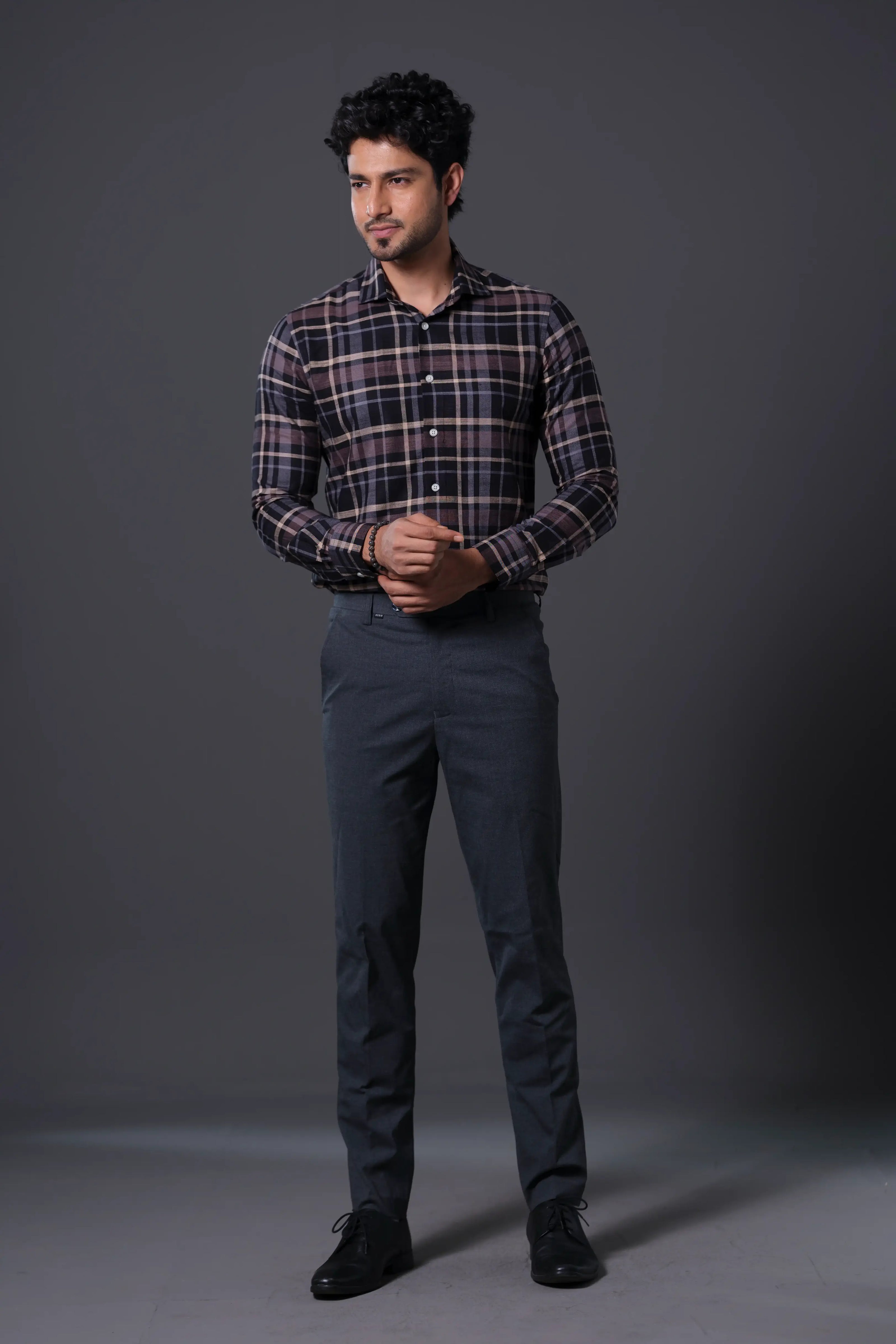 Checked Full Sleeve Shirt | DSH-35