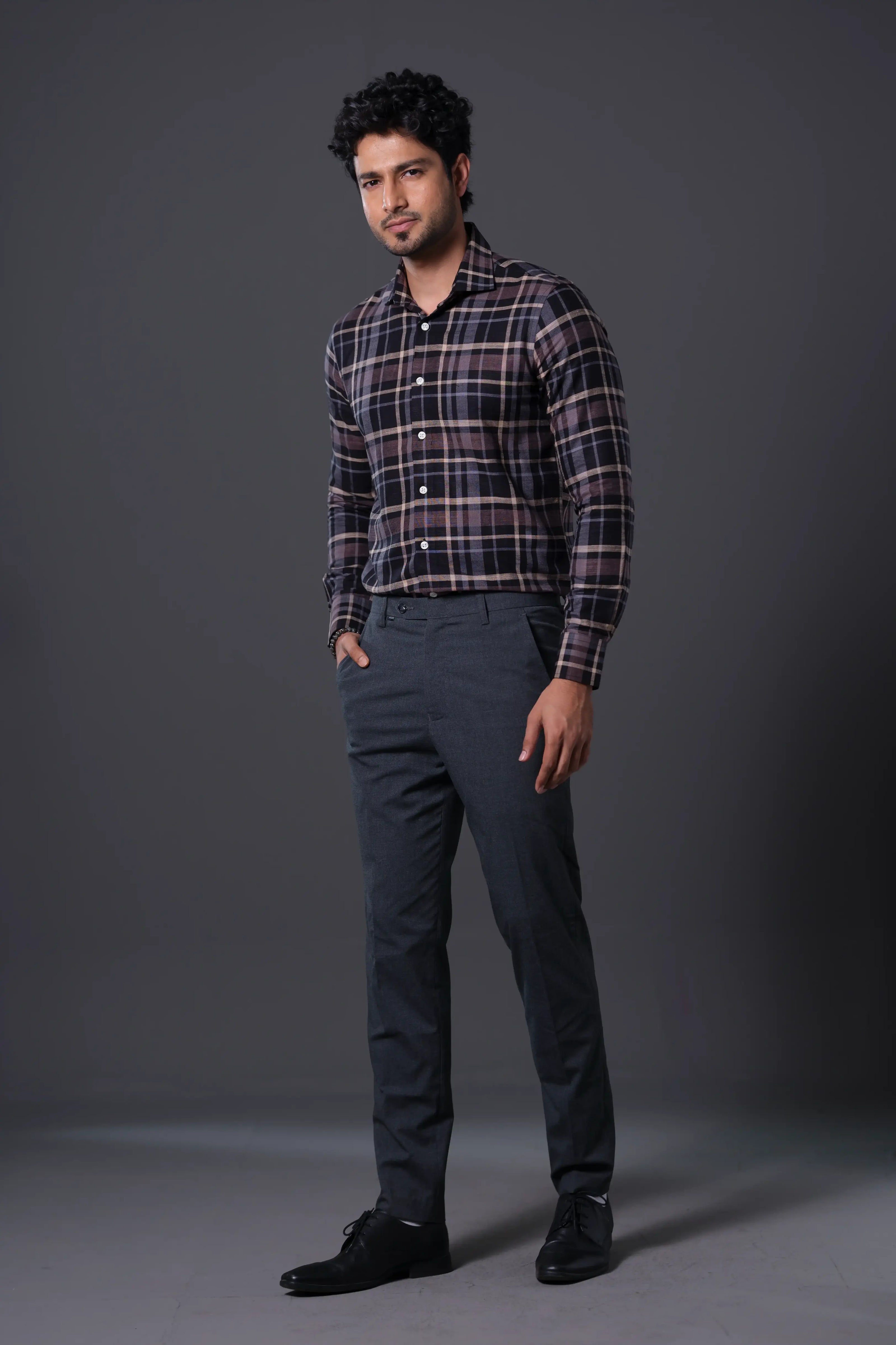 Checked Full Sleeve Shirt | DSH-35