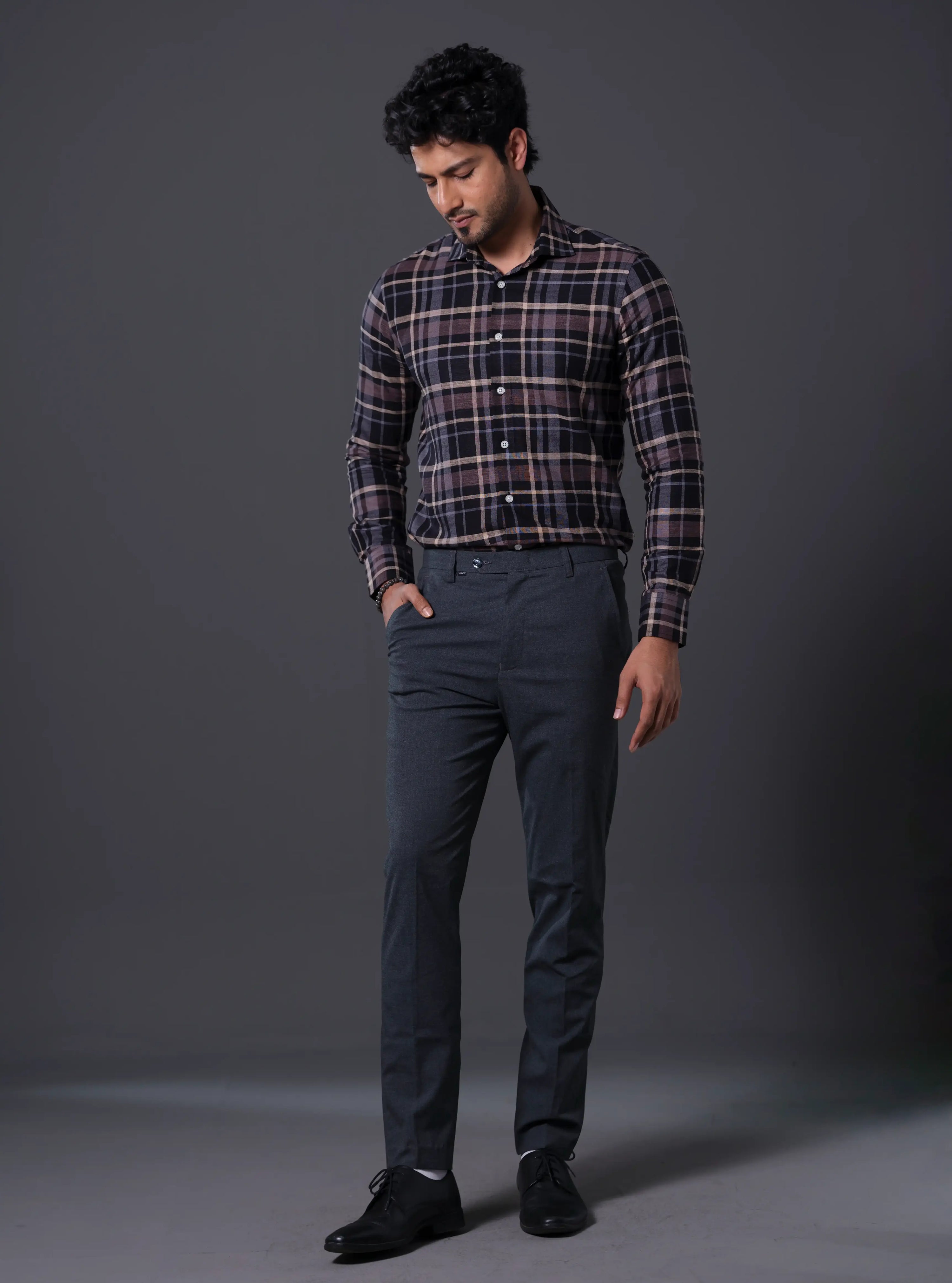 Checked Full Sleeve Shirt | DSH-35