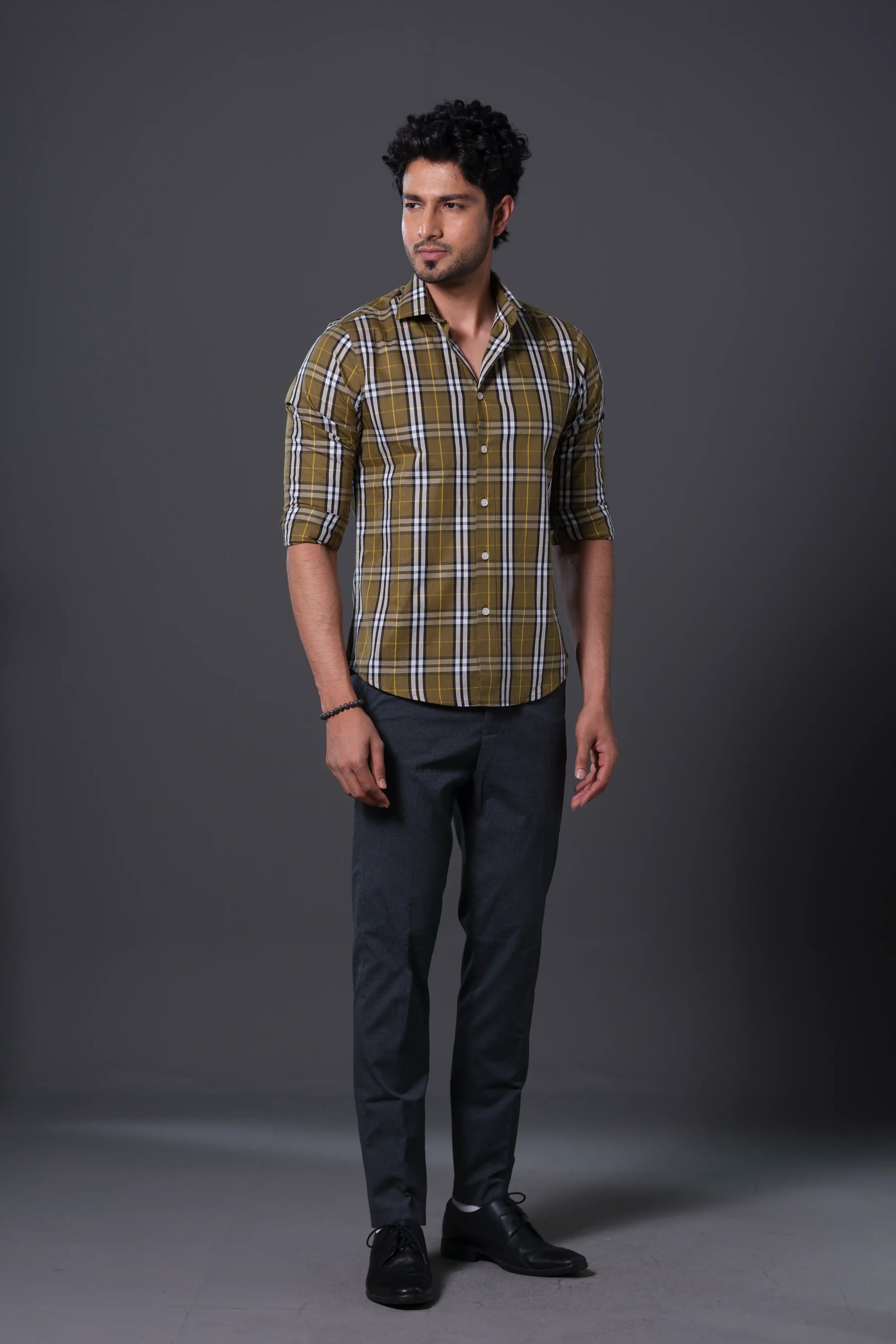 Checked Full Sleeve Shirt | DSH-37