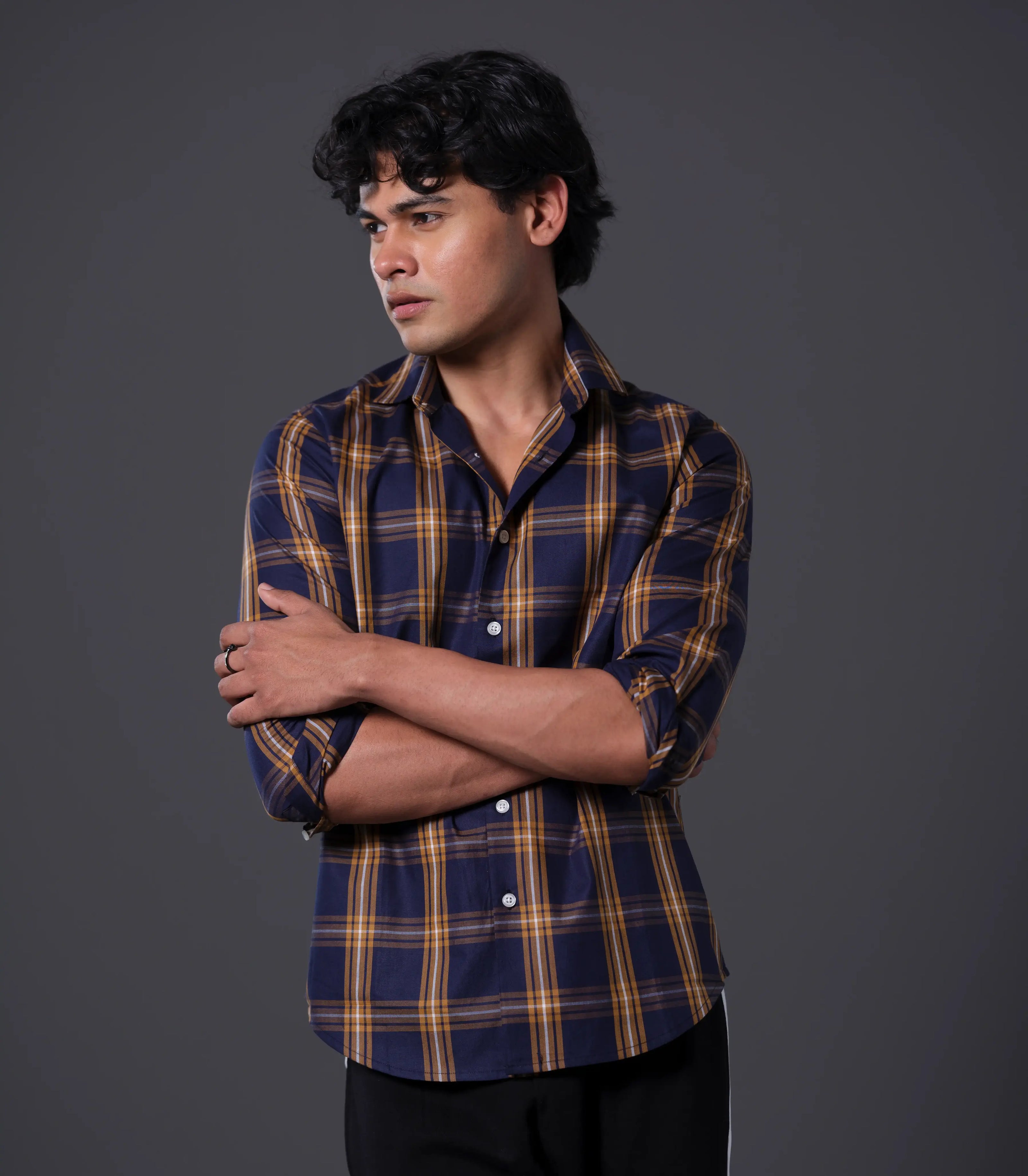 Checked Full Sleeve Shirt | DSH-38