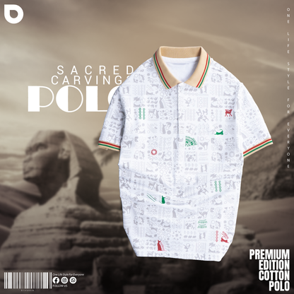 Polo Shirt - Sacred Carvings (PD-23 & 24)